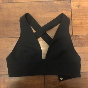 Aritzia crop top/bralette in lux fabric